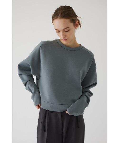 RIM.ARK（リムアーク）の「Croissant sleeve sweat PO（スウェット・レディース・ブラック/ブルー/ホワイト・FREE）」の22枚目の写真