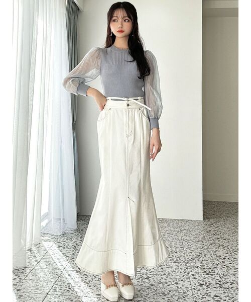 RESEXXY（リゼクシー）の「デザインパンプス（パンプス・レディース・アイボリー/ブラック・SMALL/MEDIUM/LARGE）」の9枚目の写真