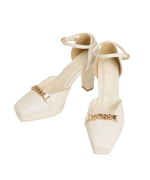 RESEXXY（リゼクシー）の「デザインパンプス（パンプス・レディース・アイボリー/ブラック・SMALL/MEDIUM/LARGE）」の16枚目の写真