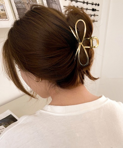 Miniministore(ミニミニストア)の「メタルヘアクリップ バンスクリップ 韓国(バレッタ/ヘアクリップ・レディース・シルバー/ゴールド・FREE)」の16枚目の写真