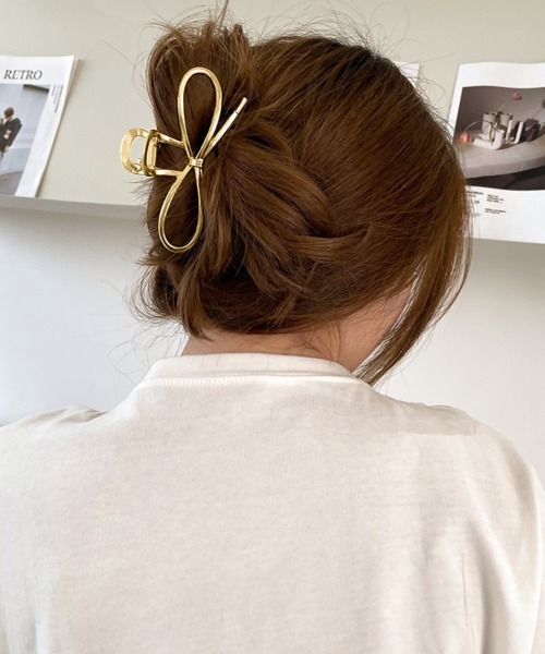 日本未入荷★Hermes大人のためのメドーGM ヘアクリップ バレッタ バレッタ-《クルー・メドール》-