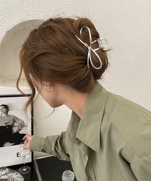 Miniministore(ミニミニストア)の「メタルヘアクリップ バンスクリップ 韓国(バレッタ/ヘアクリップ・レディース・シルバー/ゴールド・FREE)」の11枚目の写真