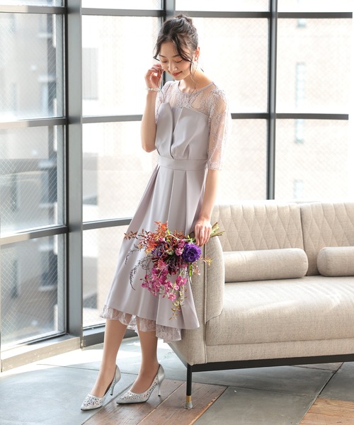 結婚式/オケージョンドレス】フィッシュテールドレス（ドレス