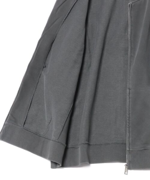 Mag.（マグ）の「【ピグメント加工裏毛スウェットZIPベスト（ベスト・メンズ・スミクロ・LARGE/MEDIUM）」の3枚目の写真