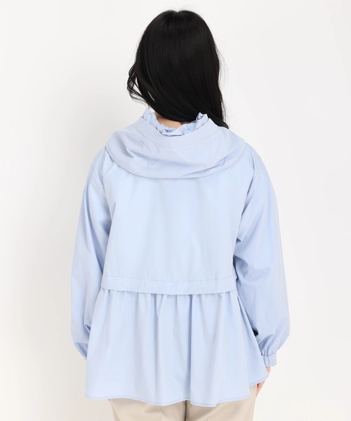 STRAWBERRY-FIELDS（ストロベリーフィールズ）の「ﾄﾞﾛｽﾄﾌﾘﾙﾏｳﾝﾃﾝﾊﾟｰｶｰ（マウンテンパーカー・レディース・グレー/ベージュ/ネイビー・2）」の7枚目の写真