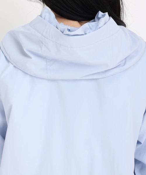 STRAWBERRY-FIELDS（ストロベリーフィールズ）の「ﾄﾞﾛｽﾄﾌﾘﾙﾏｳﾝﾃﾝﾊﾟｰｶｰ（マウンテンパーカー・レディース・グレー/ベージュ/ネイビー・2）」の9枚目の写真