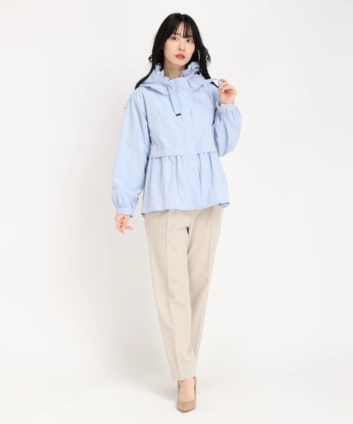 STRAWBERRY-FIELDS（ストロベリーフィールズ）の「ﾄﾞﾛｽﾄﾌﾘﾙﾏｳﾝﾃﾝﾊﾟｰｶｰ（マウンテンパーカー・レディース・グレー/ベージュ/ネイビー・2）」の14枚目の写真