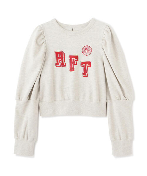 FREE'S MART(フリーズマート)の「カレッジロゴジゴスリーブショート丈スウェット(スウェット・レディース・ブラック/ホワイト系その他・FREE)」の14枚目の写真