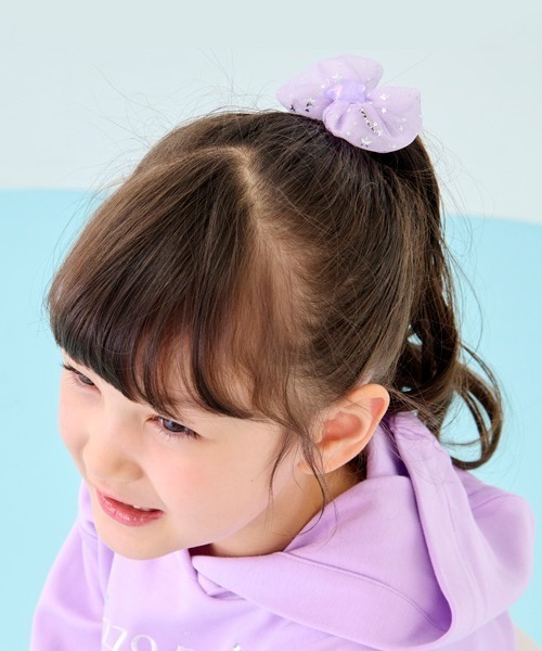 セール】ぷっくりリボン ヘアポニー【日本製】（ヘアゴム）｜mezzo