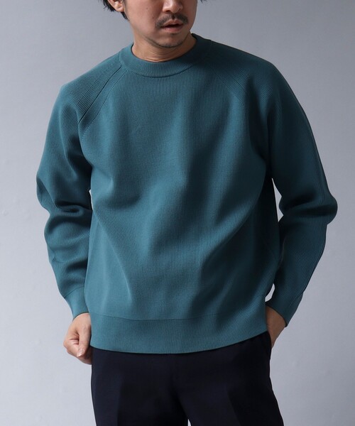 【ACTIVE SECT】《限定展開 / ウォッシャブル / 速乾 / 形態安定》クルーネックニット