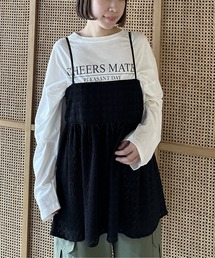 LEPSIM | レースキャミチュニック　108532(Tシャツ/カットソー)