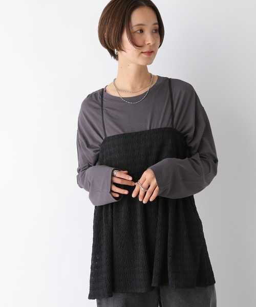 セール】レースキャミチュニック 108532（Tシャツ/カットソー