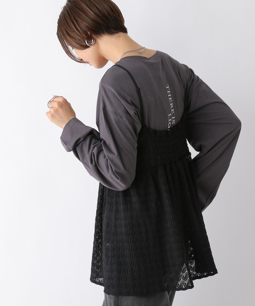 セール】レースキャミチュニック 108532（Tシャツ/カットソー