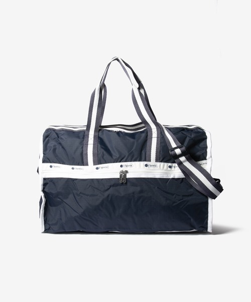 LeSportsac（レスポートサック）の「LeSportsac DELUXE LG WEEKENDER レスポートサック デラックス ウィークエンダー ボストンバッグ（ボストンバッグ・レディース・ブラック系/ネイビー/ブラック系1/ブルー系1・FREE）」の4枚目の写真