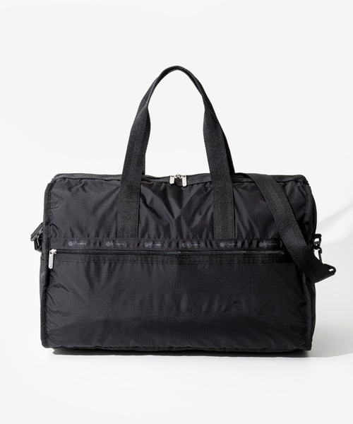 LeSportsac（レスポートサック）の「LeSportsac DELUXE LG WEEKENDER レスポートサック デラックス ウィークエンダー ボストンバッグ（ボストンバッグ・レディース・ブラック系/ネイビー/ブラック系1・FREE）」の9枚目の写真