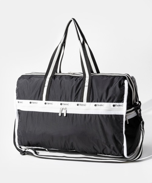 LeSportsac（レスポートサック）の「LeSportsac DELUXE LG WEEKENDER レスポートサック デラックス ウィークエンダー ボストンバッグ（ボストンバッグ・レディース・ブラック系/ネイビー/ブラック系1・FREE）」の21枚目の写真