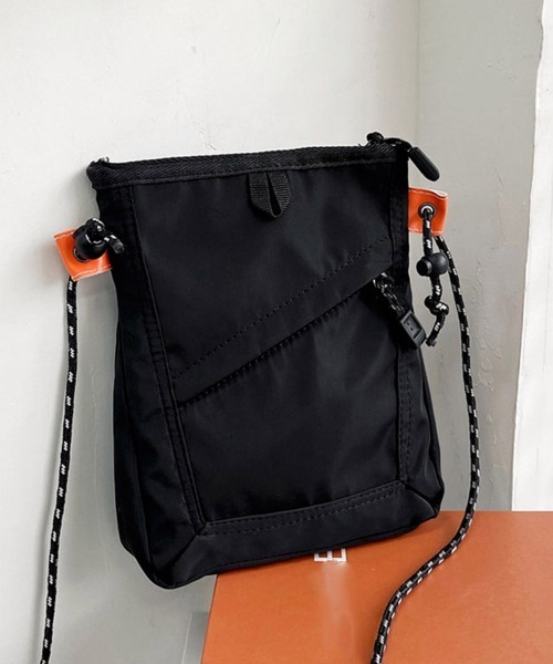 Miniministore(ミニミニストア)の「ミニショルダーバッグ軽量ナイロンバッグ(ショルダーバッグ・レディース・アイボリー/ライトブルー/ブラック・FREE)」の10枚目の写真
