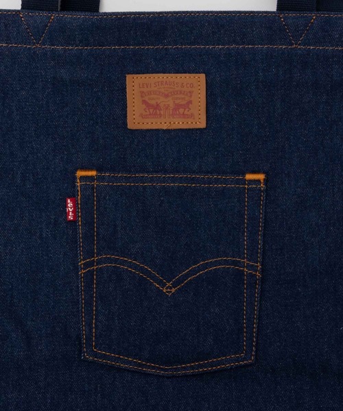 Levi's（リーバイス）の「THE LEVI'S(R) BACK POCKET TOTE（トートバッグ・メンズ・ワンウォッシュ・FREE）」の6枚目の写真