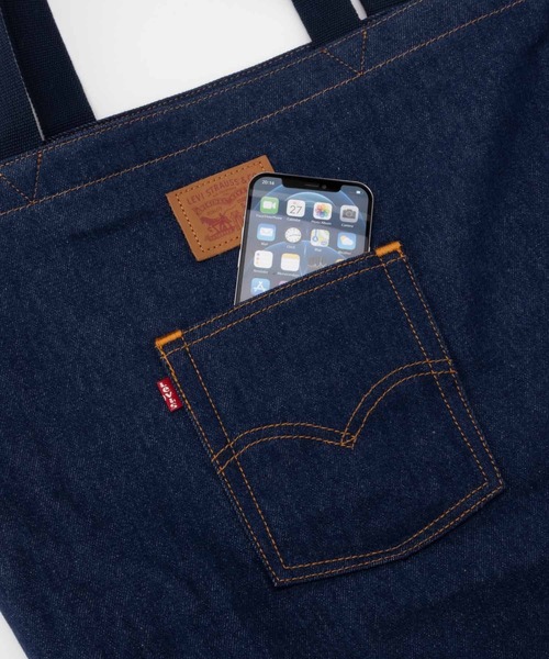 Levi's（リーバイス）の「THE LEVI'S(R) BACK POCKET TOTE（トートバッグ・メンズ・ワンウォッシュ・FREE）」の8枚目の写真