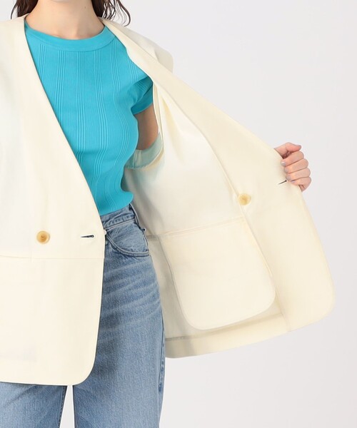 MACPHEE（マカフィー）の「コットンラッセル Vカラージレ（ベスト