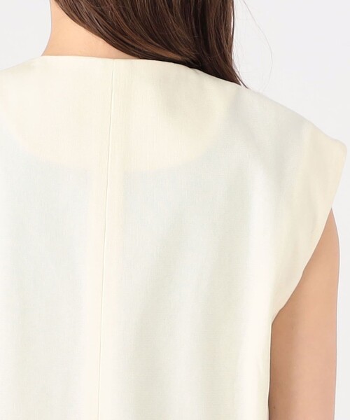 MACPHEE（マカフィー）の「コットンラッセル Vカラージレ（ベスト