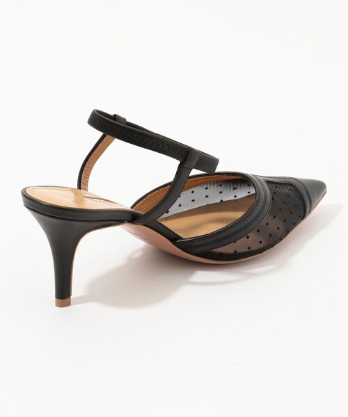PELLICO(ペリーコ)の「【別注】PELLICO シアードットバックストラップパンプス(パンプス・レディース・ブラック系その他・37/38/36)」の6枚目の写真