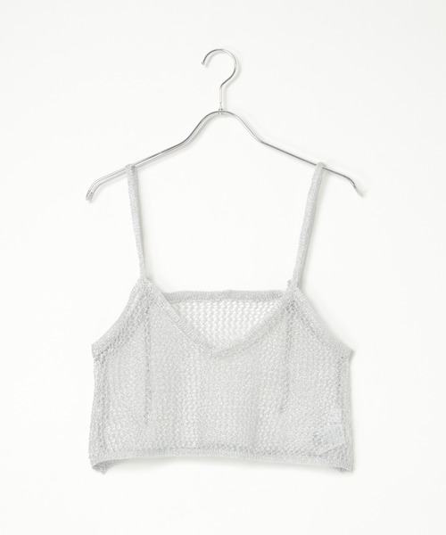 Noble - Noble 新品 ファ－ラメキャミソール Noble（ノーブル）の「サテンキャミソール（キャミソール）」 - WEAR