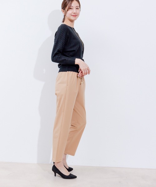 Jayro(ジャイロ)の「サークルストレッチテーパードパンツ(その他パンツ・レディース・ブラック/ブルー系その他6/ベージュ/イエロー・FREE)」の6枚目の写真