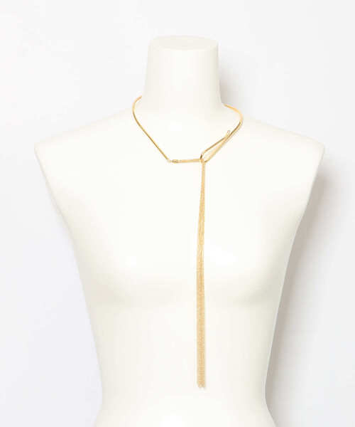 KBF(ケイビーエフ)の「ロングチェーンチョーカー(ネックレス・レディース・ゴールド/シルバー・ONE)」の8枚目の写真