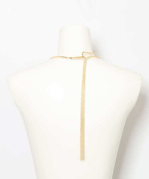 KBF(ケイビーエフ)の「ロングチェーンチョーカー(ネックレス・レディース・ゴールド/シルバー・ONE)」の6枚目の写真