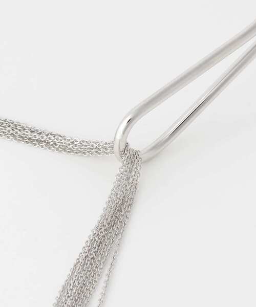 KBF(ケイビーエフ)の「ロングチェーンチョーカー(ネックレス・レディース・ゴールド/シルバー・ONE)」の3枚目の写真