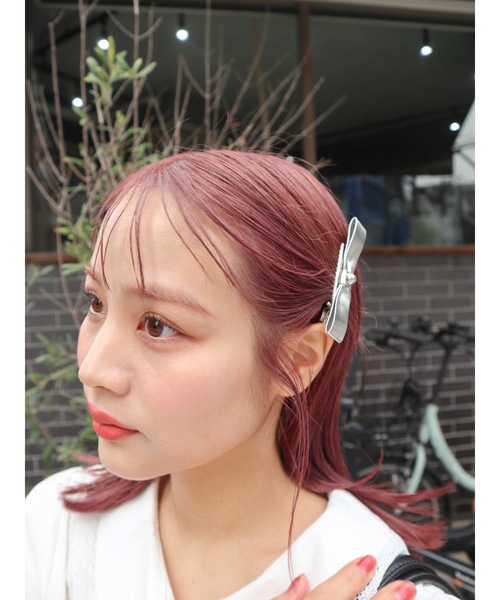 JUMELLE（ジュメロ）の「silver ribbon pin（ヘアピン・レディース・シルバー・FREE）」の3枚目の写真
