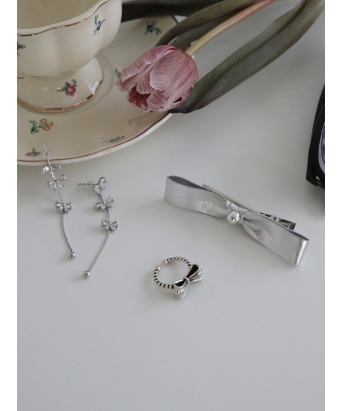 JUMELLE（ジュメロ）の「silver ribbon pin（ヘアピン・レディース・シルバー・FREE）」の17枚目の写真