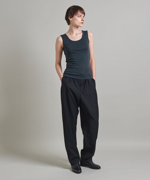 LOEFF(ロエフ)の「<LOEFF>コットン フライス タンクトップ(タンクトップ・レディース・ホワイト/ダークグレー/その他1・FREE)」の10枚目の写真
