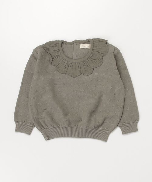 【セール】『Quincy Mae』PETAL KNIT SWEATER（Tシャツ/カットソー）｜INNOCENT（イノセント）