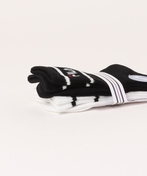 FILA(フィラ)の「FILAコラボ/ソックス2P/キッズ/129298(ソックス/靴下・キッズ・ホワイト系その他/ホワイト系その他2・ONE SIZE)」の3枚目の写真