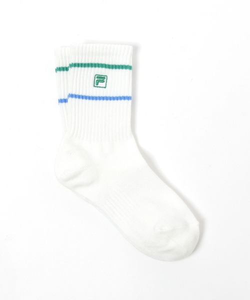 FILA(フィラ)の「FILAコラボ/ソックス2P/キッズ/129298(ソックス/靴下・キッズ・ホワイト系その他/ホワイト系その他2・ONE SIZE)」の13枚目の写真