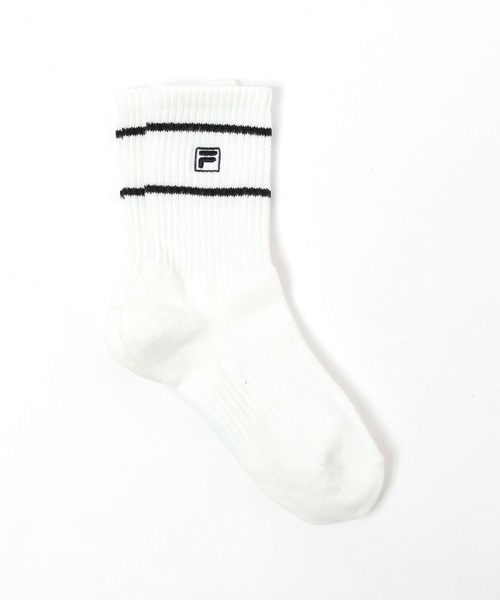 FILA(フィラ)の「FILAコラボ/ソックス2P/キッズ/129298(ソックス/靴下・キッズ・ホワイト系その他/ホワイト系その他2・ONE SIZE)」の14枚目の写真