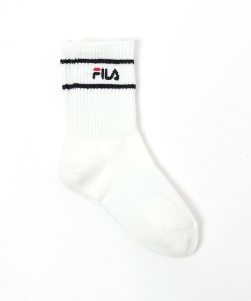 FILA(フィラ)の「FILAコラボ/ソックス2P/キッズ/129298(ソックス/靴下・キッズ・ホワイト系その他/ホワイト系その他2・ONE SIZE)」の15枚目の写真