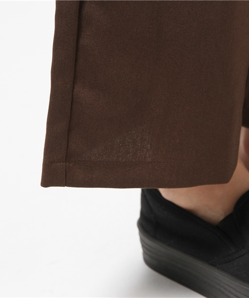 WEGO（ウィゴー）の「WEGO/ハイウエストバギーパンツ（その他パンツ・レディース・ブラック/ブラウン・FREE）」の10枚目の写真