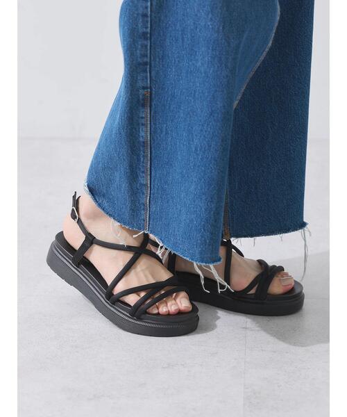 ORiental TRaffic（オリエンタルトラフィック）の「ORiental TRaffic チューブサンダル（サンダル・レディース・ベージュ/ブラウン/ブラック・L/M/S）」の5枚目の写真