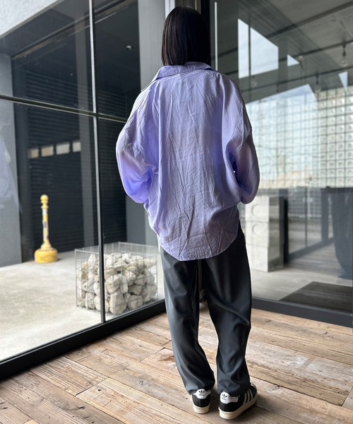 Kotoe（コトエ）の「タック ワイドパンツ ゴム（スラックス・レディース・ピンク/ブラック/グレー・M/L）」の17枚目の写真