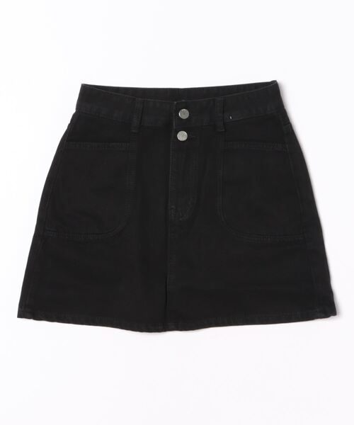 aimoha(アイモハ)の「レトロ裏地付きデニムミニスカート(デニムスカート・レディース・ブルー/ブラック・SMALL/MEDIUM/X-SMALL/LARGE)」の12枚目の写真