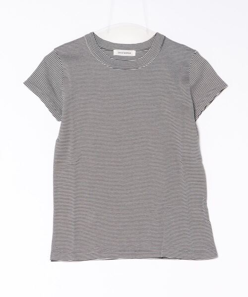 CHILD WOMAN（チャイルドウーマン）の「連シルフライスクルーネック 半袖Ｔシャツ（Tシャツ/カットソー・レディース・ブラック系その他/ピンク/サックスブルー/ブラック/ブラック系その他2/レッド系その他2/レッド系その他・FREE）」の20枚目の写真