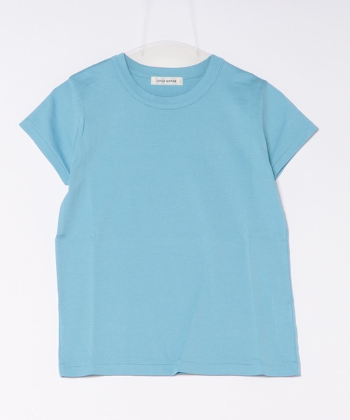 CHILD WOMAN（チャイルドウーマン）の「連シルフライスクルーネック 半袖Ｔシャツ（Tシャツ/カットソー・レディース・ブラック系その他/ピンク/サックスブルー/ブラック/ブラック系その他2/レッド系その他2/レッド系その他・FREE）」の13枚目の写真