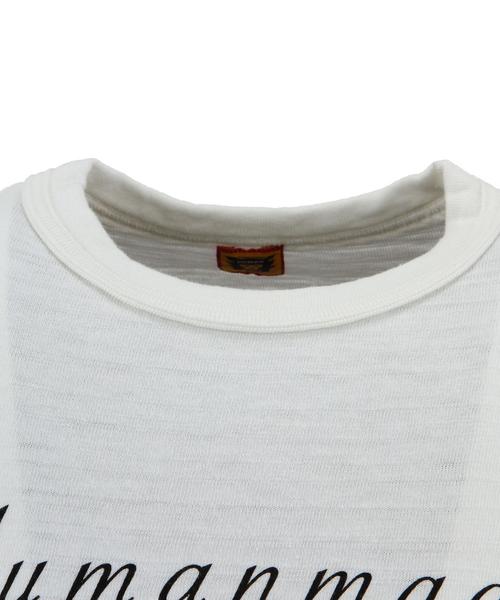 HUMAN MADE（ヒューマンメード）の「HUMAN MADE(ヒューマン メイド) 1009 T（Tシャツ/カットソー・メンズ・ホワイト・MEDIUM/X-LARGE/SMALL/LARGE）」の4枚目の写真