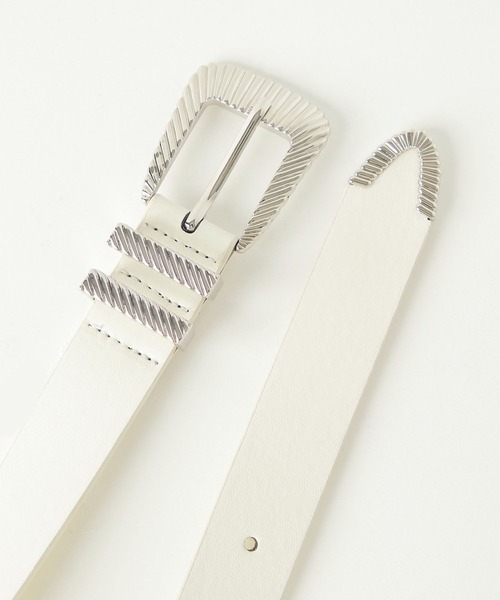 PAGEBOY（ページボーイ）の「モードバックルベルト3（ベルト・レディース・ブラック/ホワイト系その他3・FREE）」の20枚目の写真