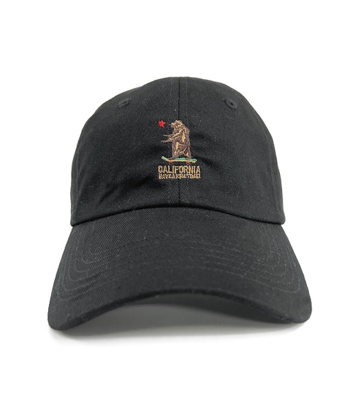 CALIFORNIA HAVE A NICE TIME !（カリフォルニアハブァナイスタイム）の「CALIFORNIA HAVE A NICE TIME ! BEAR ローキャップ（キャップ・メンズ・ベージュ/ダークインディゴブルー/アイボリー/ブラック・FREE）」の10枚目の写真
