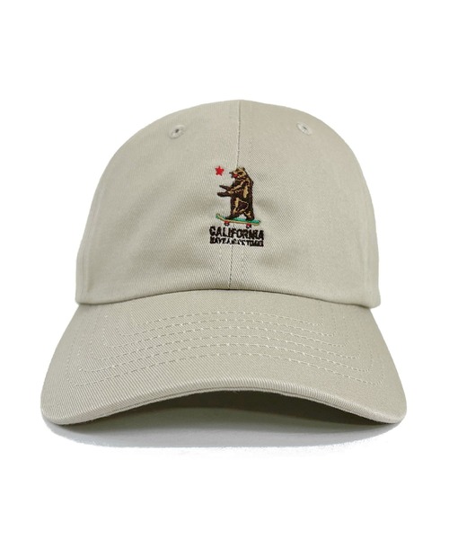 CALIFORNIA HAVE A NICE TIME !（カリフォルニアハブァナイスタイム）の「CALIFORNIA HAVE A NICE TIME ! BEAR ローキャップ（キャップ・メンズ・ベージュ/ダークインディゴブルー/アイボリー/ブラック・FREE）」の9枚目の写真