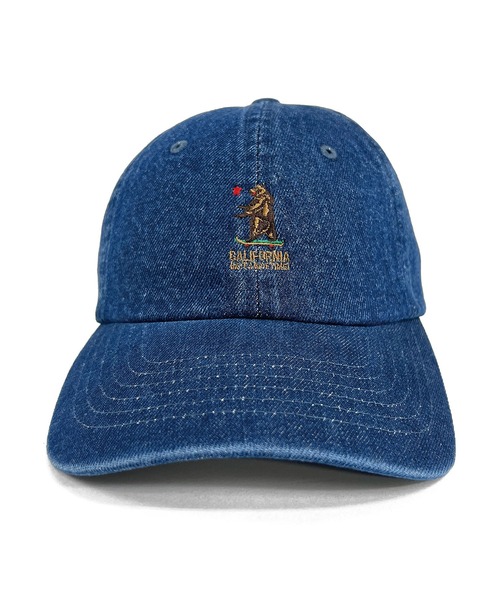 CALIFORNIA HAVE A NICE TIME !（カリフォルニアハブァナイスタイム）の「CALIFORNIA HAVE A NICE TIME ! BEAR ローキャップ（キャップ・メンズ・ベージュ/ダークインディゴブルー/アイボリー/ブラック・FREE）」の8枚目の写真